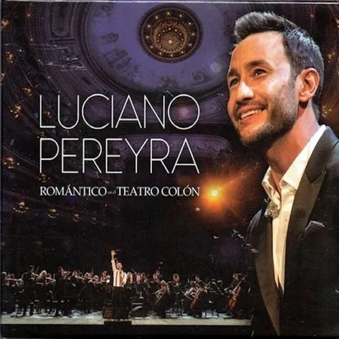 CD+DVD ROMANTICO EN EL TEATRO COLON - LUCIANO PEREYRA