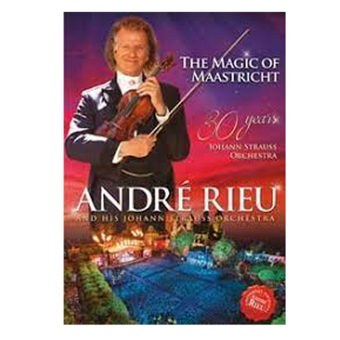DVD - ANDRÉ RIEU - THE MAGIC OF MAASTRICHT (30 Years Of The Johann Strauss Orchestra)