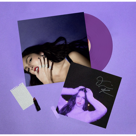 GUTS limited edition purple vinyl - store exclusive + Signed Litho