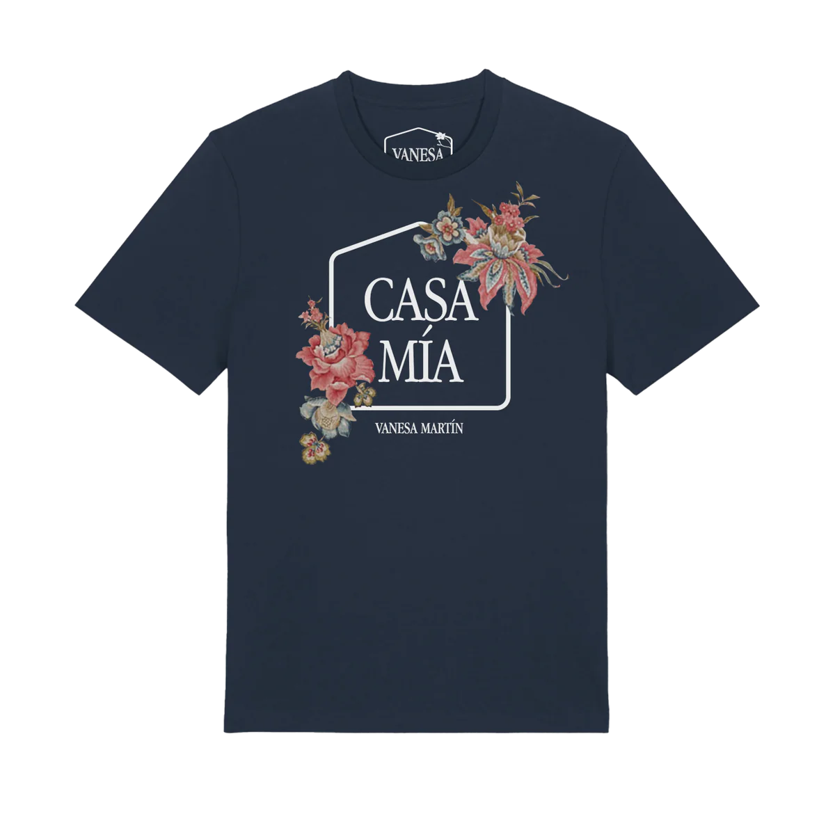 Remera floral Casa Mía