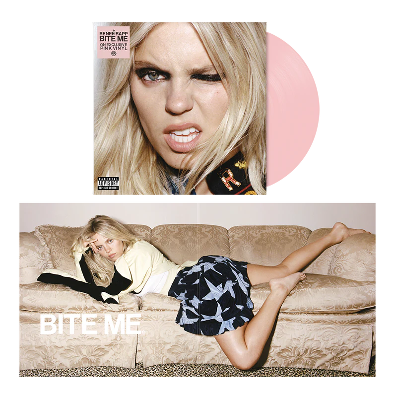 BITE ME Exclusive Baby Pink Vinyl with Alternate Cover + Signed Art Card