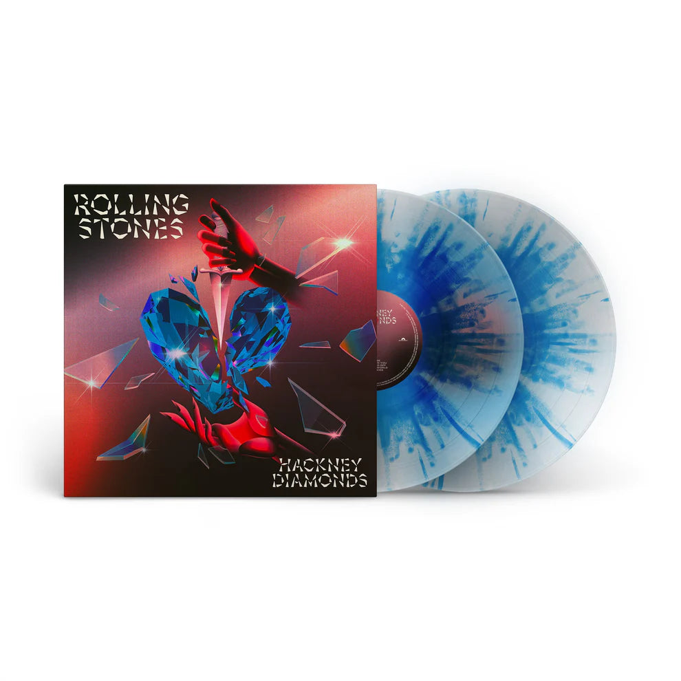 Hackney Diamonds - Vinilo (Color Splatter Azul y Blanco 2LP) Exclusivo