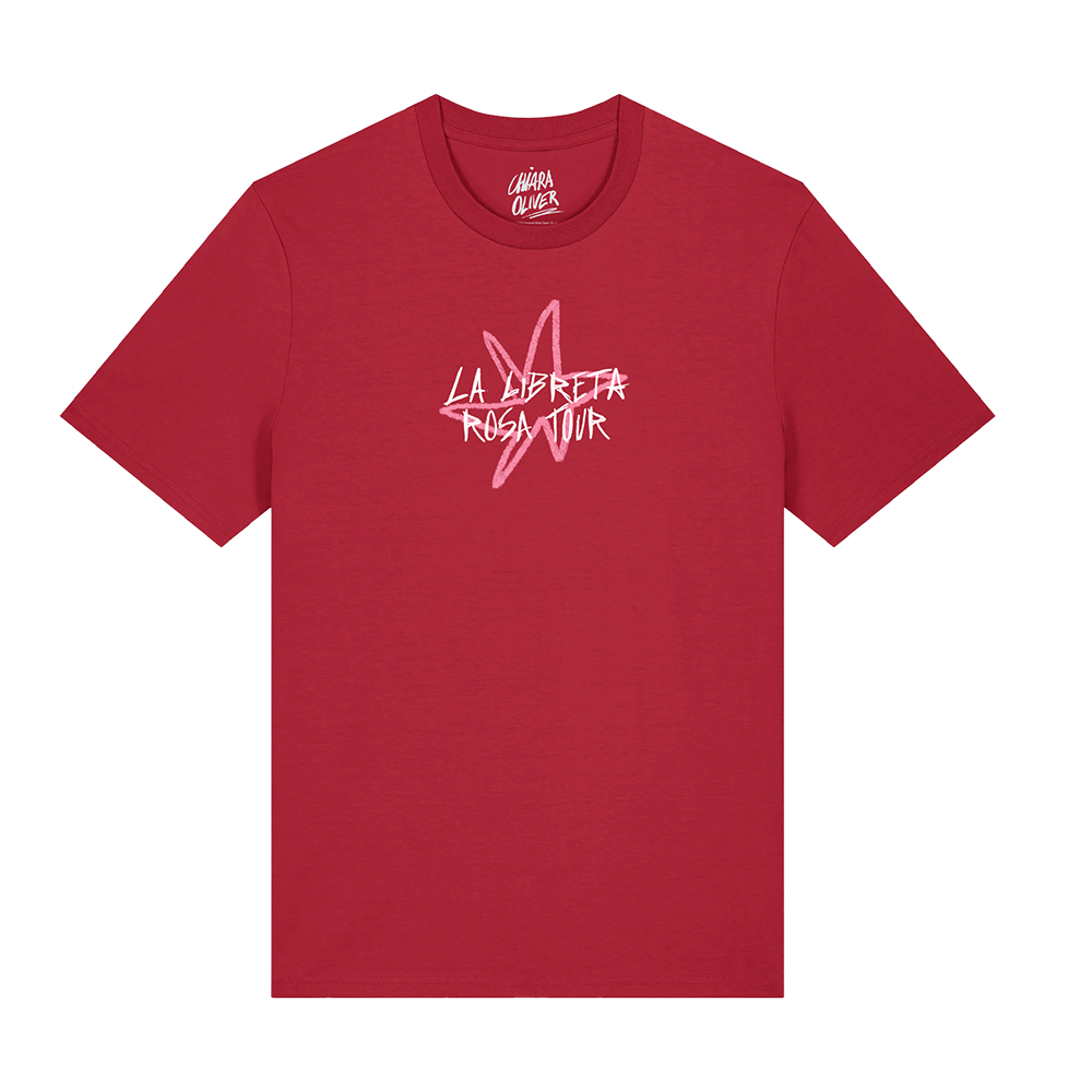 Remera Chiara "la libreta rosa tour" 2025