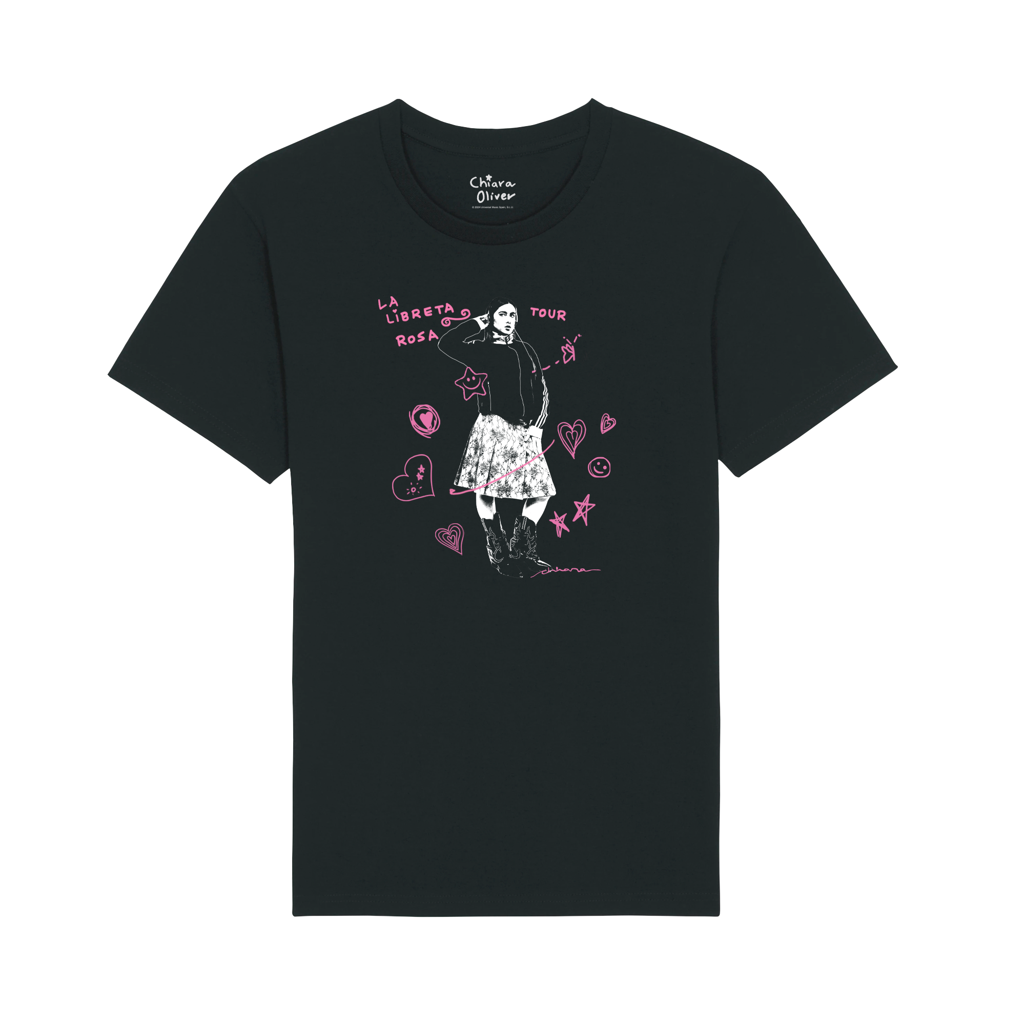 Remera Chiara "la libreta rosa tour"