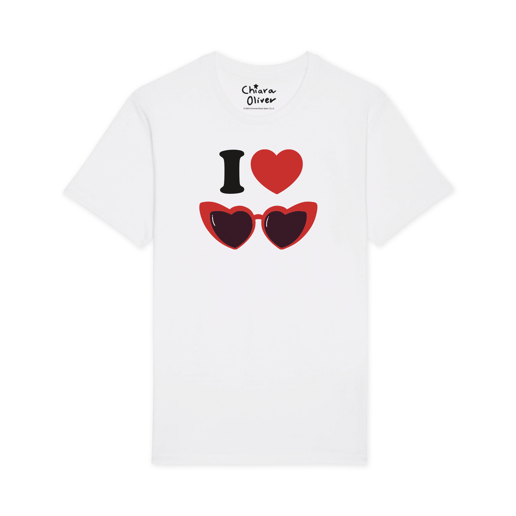 Remera I Love Chiara