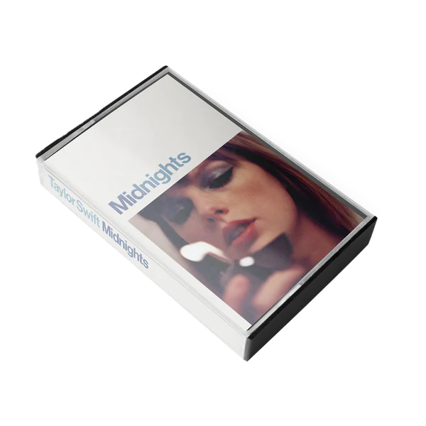 MIDNIGHTS: MOONSTONE BLUE EDITION CASSETTE - TAYLOR SWIFT