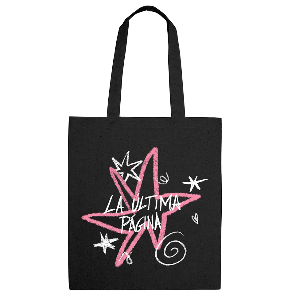 Tote Bag "la última página" - Negra