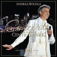 CD - ANDREA BOCELLI- CONCERTO: ONE NIGHT IN CENTRAL PARK - 10th ANNIVERSARY
