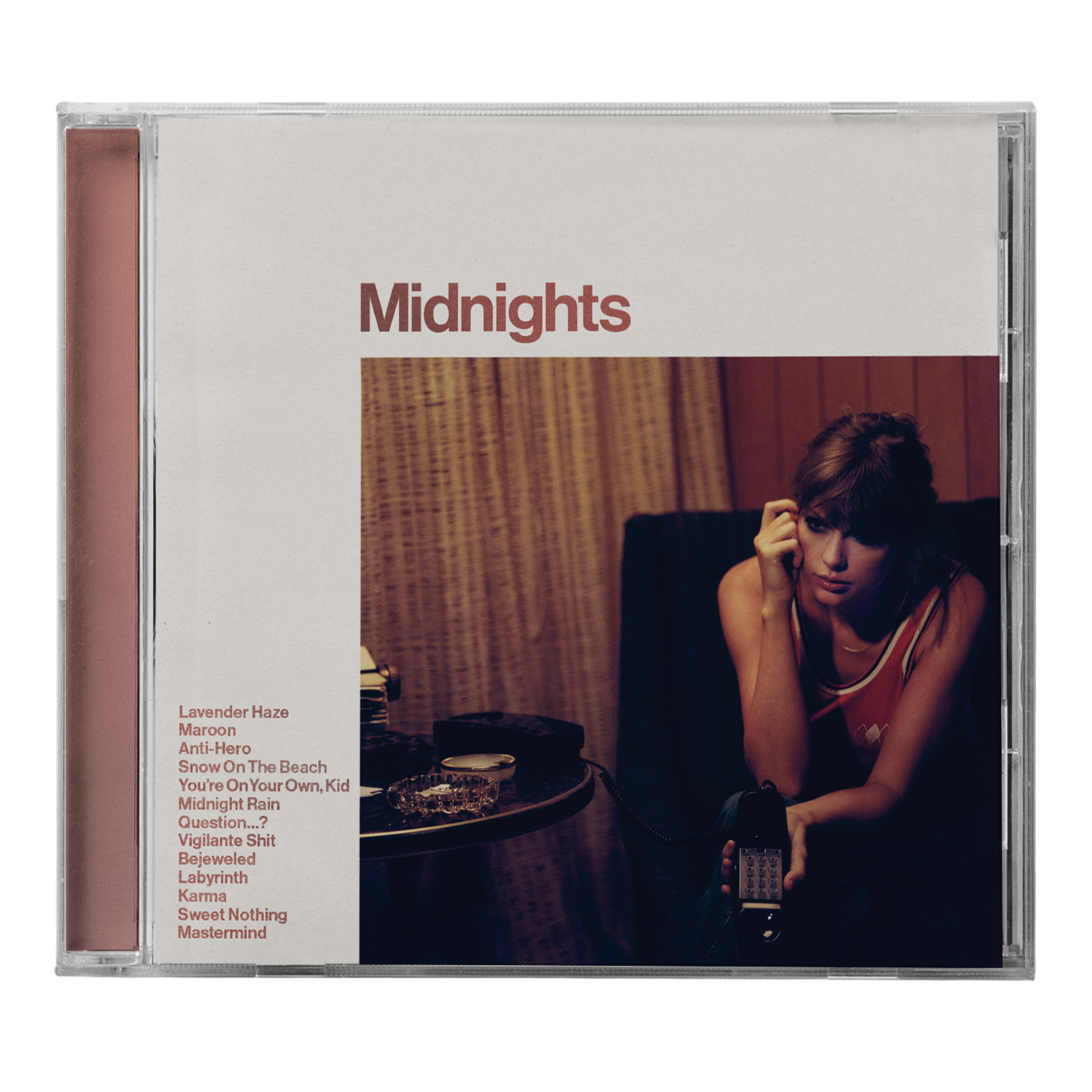 MIDNIGHTS: BLOOD MOON EDITION CD - TAYLOR SWIFT