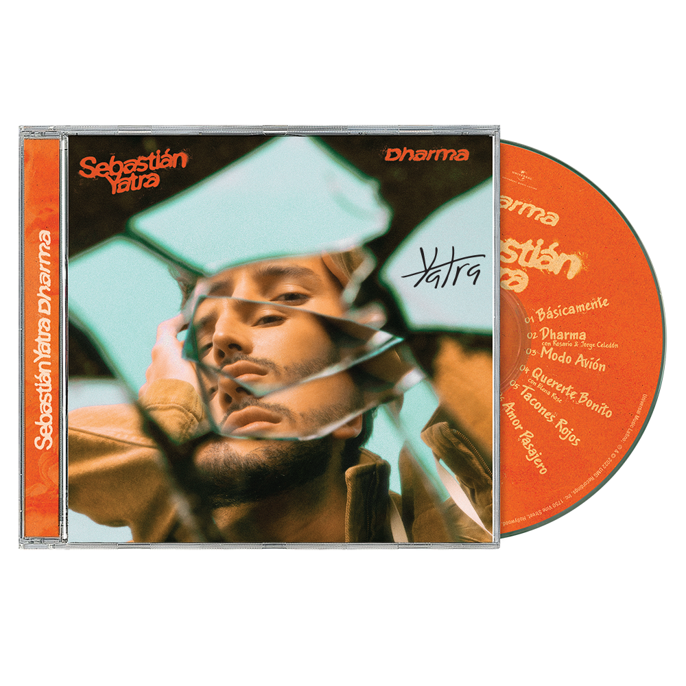 CD DHARMA - SEBASTIÁN YATRA - EDICIÓN LIMITADA AUTOGRAFIADA