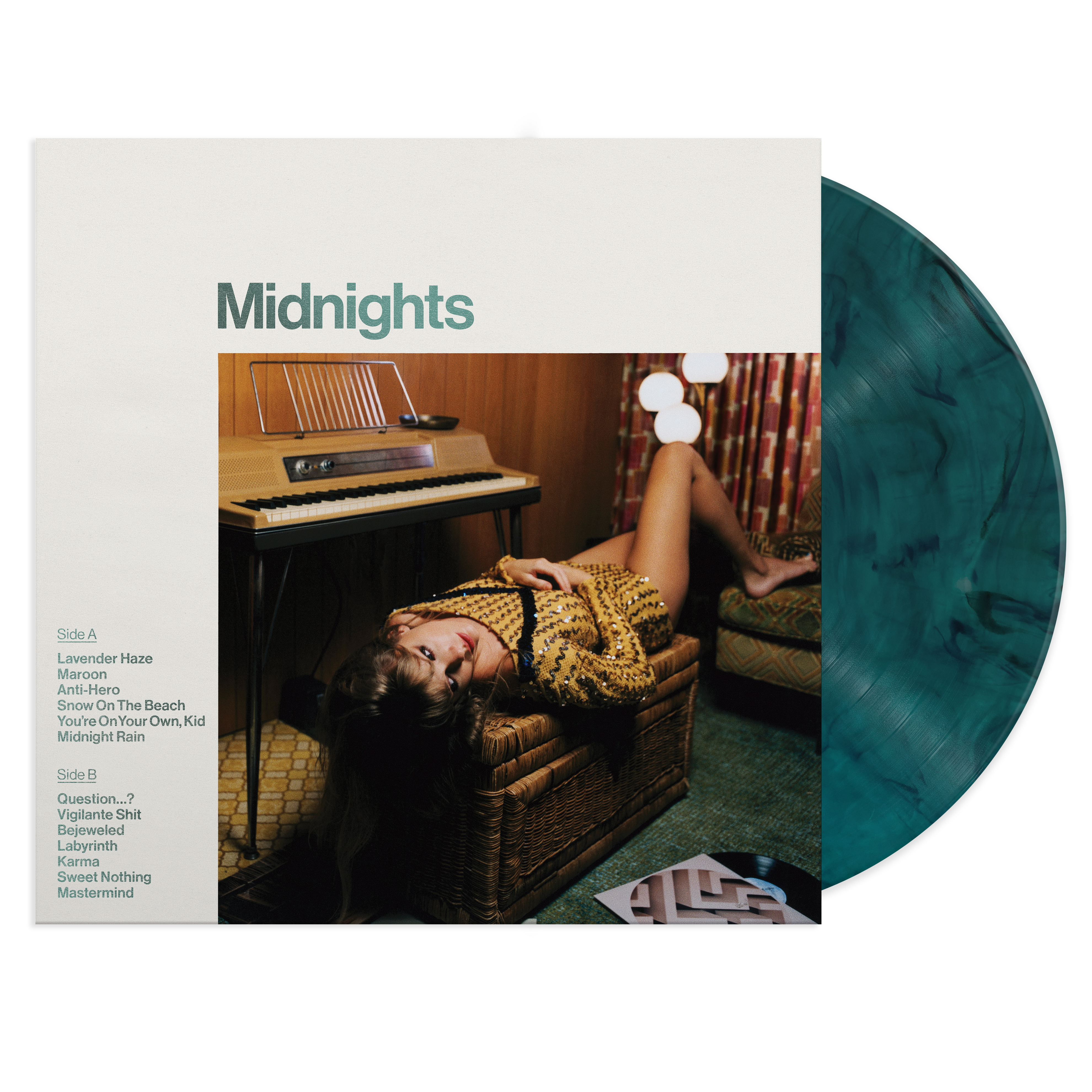 MIDNIGHTS: JADE GREEN EDITION VINYL - TAYLOR SWIFT